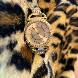 Jimmy Crystal embellished watch